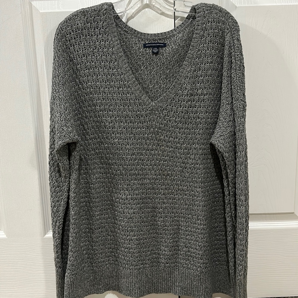 American Eagle open knit sweater